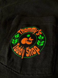 Thommy's Toddy Shop Logo Pocket Tee